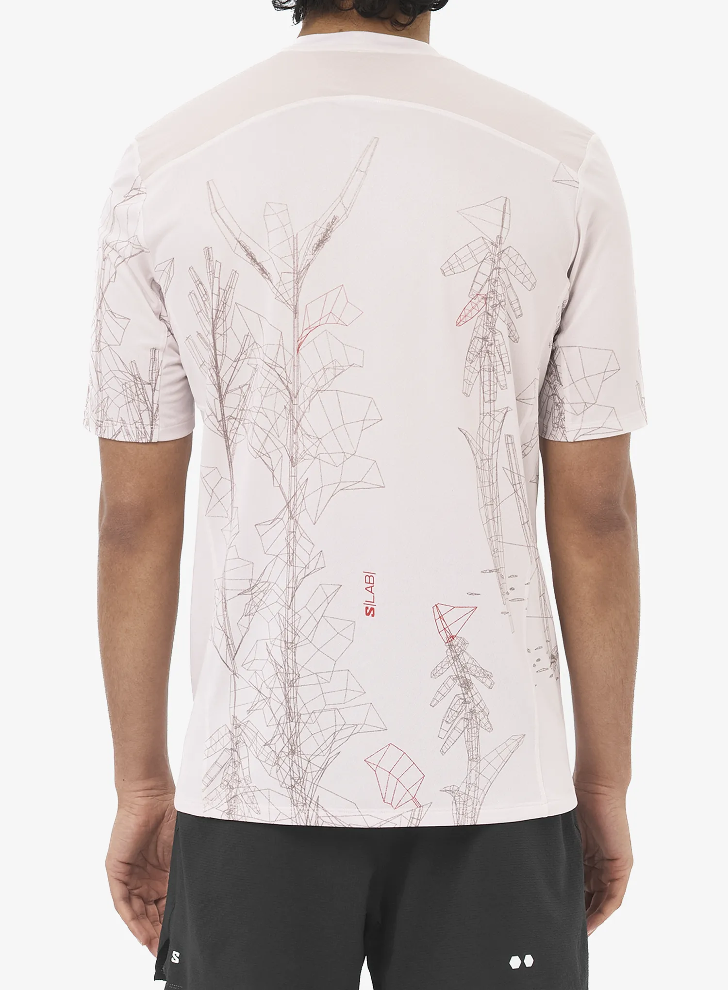 Tričko Salomon S/Lab Ultra TEE AOP - lilac ash