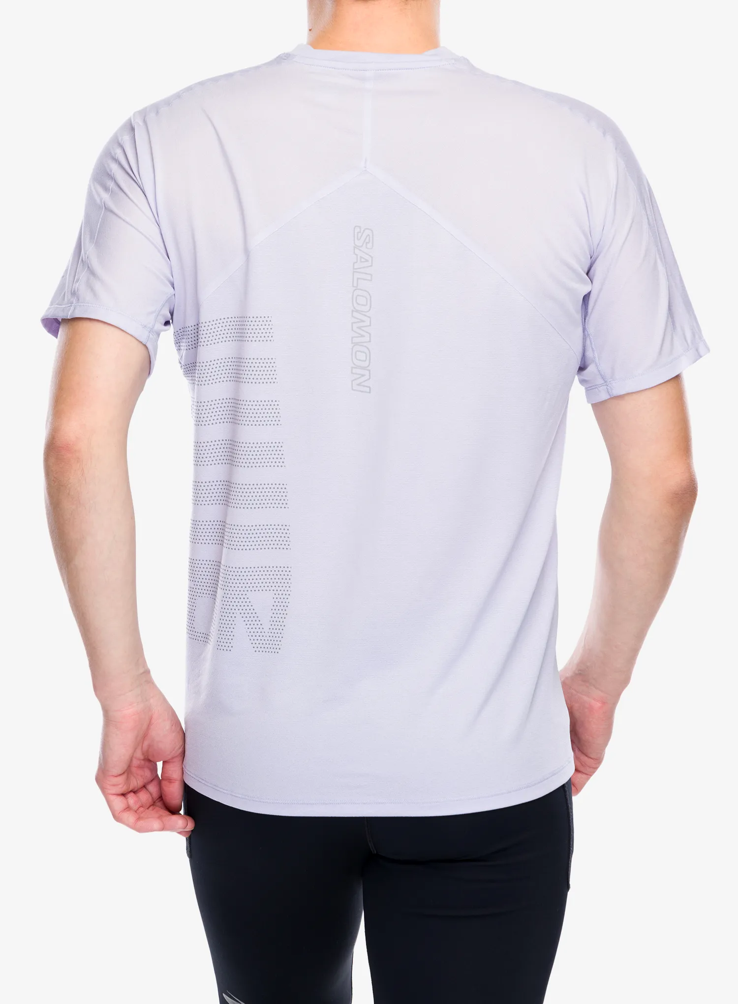 Tričko Salomon Sense Aero S/S Tee GFX - cosmic