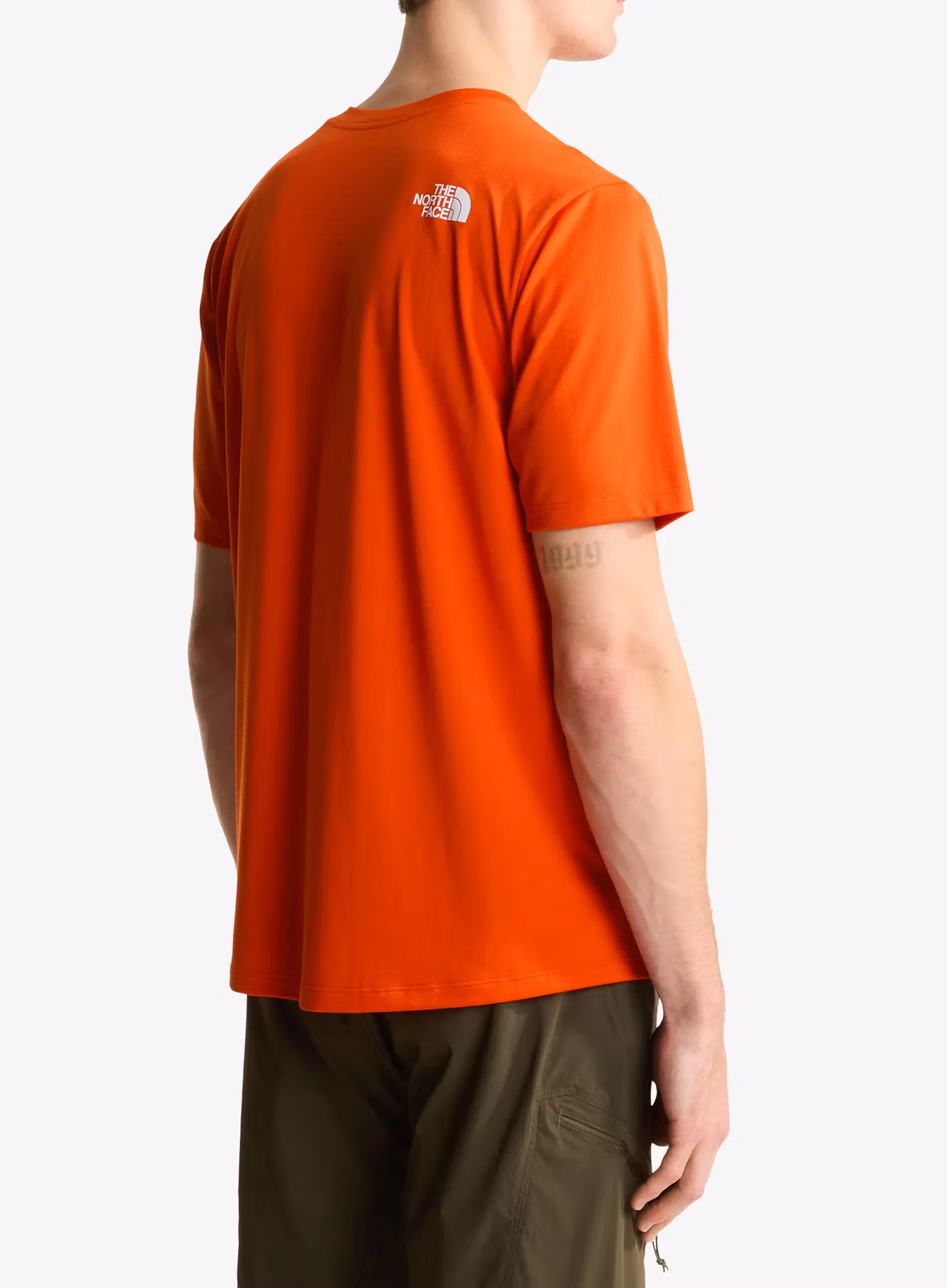 Tričko The North Face 24/7 S/S Tee Logo Graphic - lava red