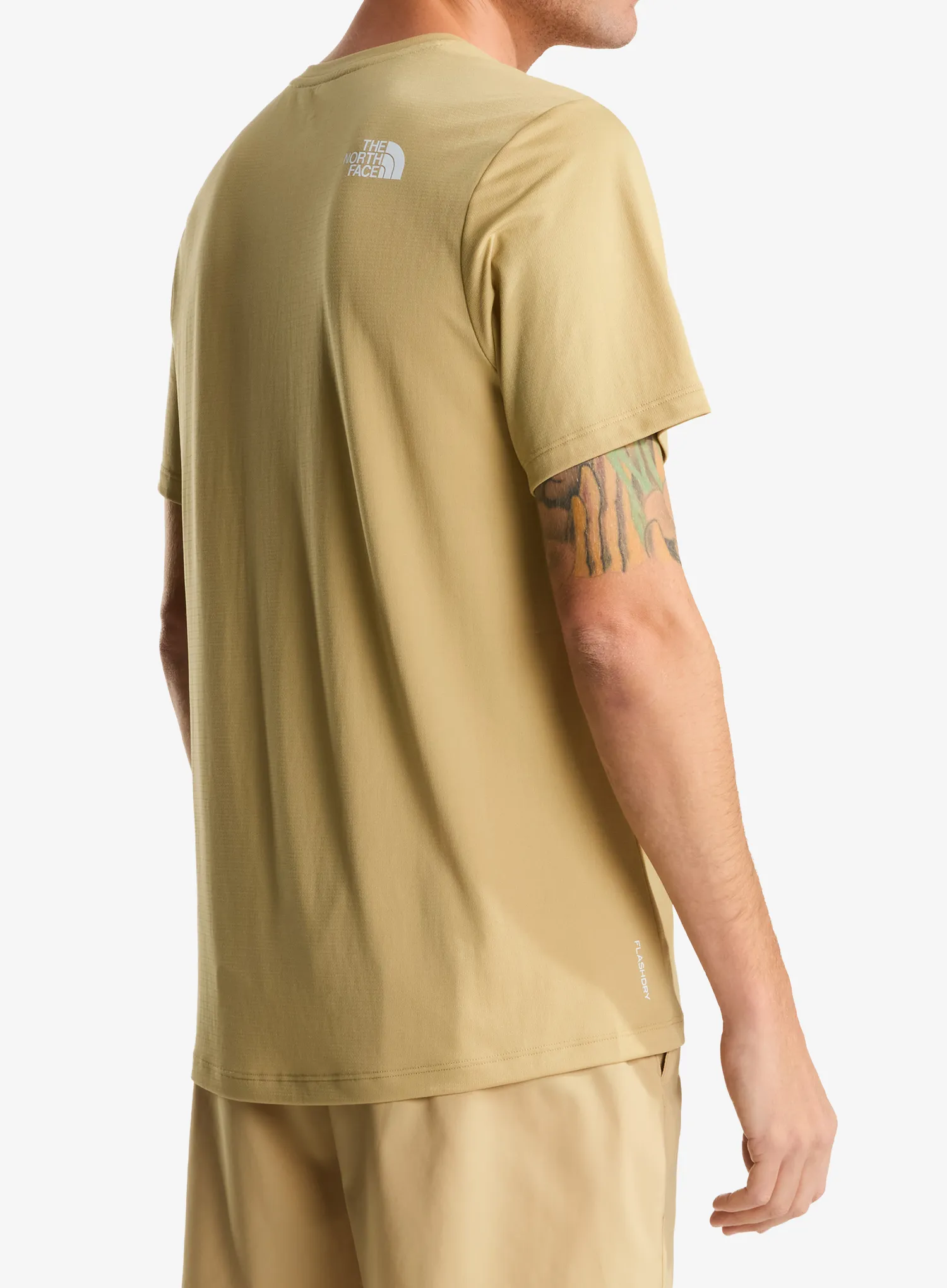 Tričko The North Face 24/7 S/S Tee Reg - khaki stone
