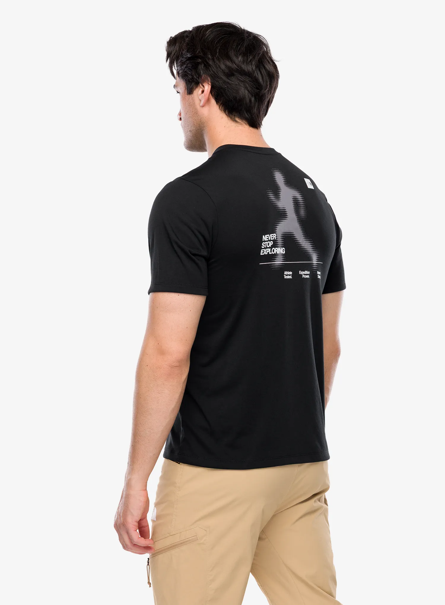 Tričko The North Face Bitmap Silhouette Short Sleeves Tee - tnf black
