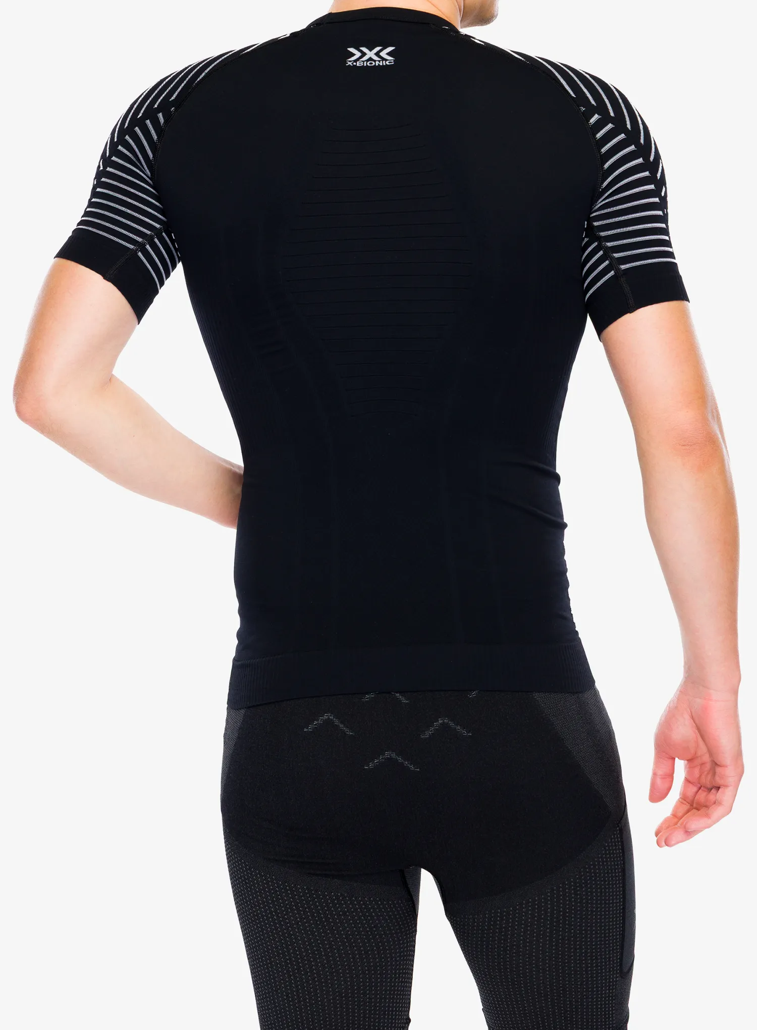 Tričko X-Bionic Invent 4.0 LT - opal black/arctic white
