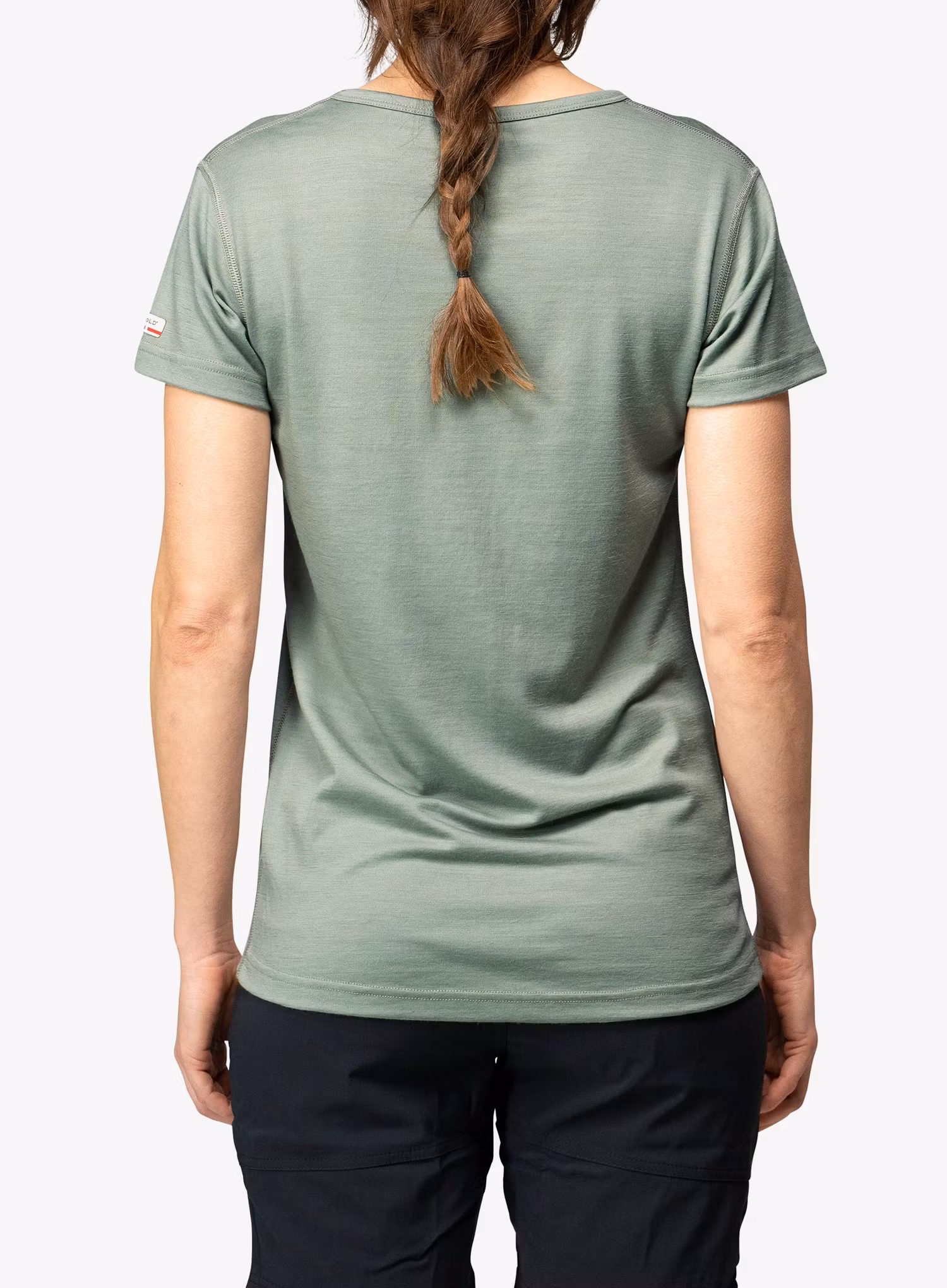Funkčné tričko dámske Devold Breeze Plus Merino 200 T-Shirt - fog