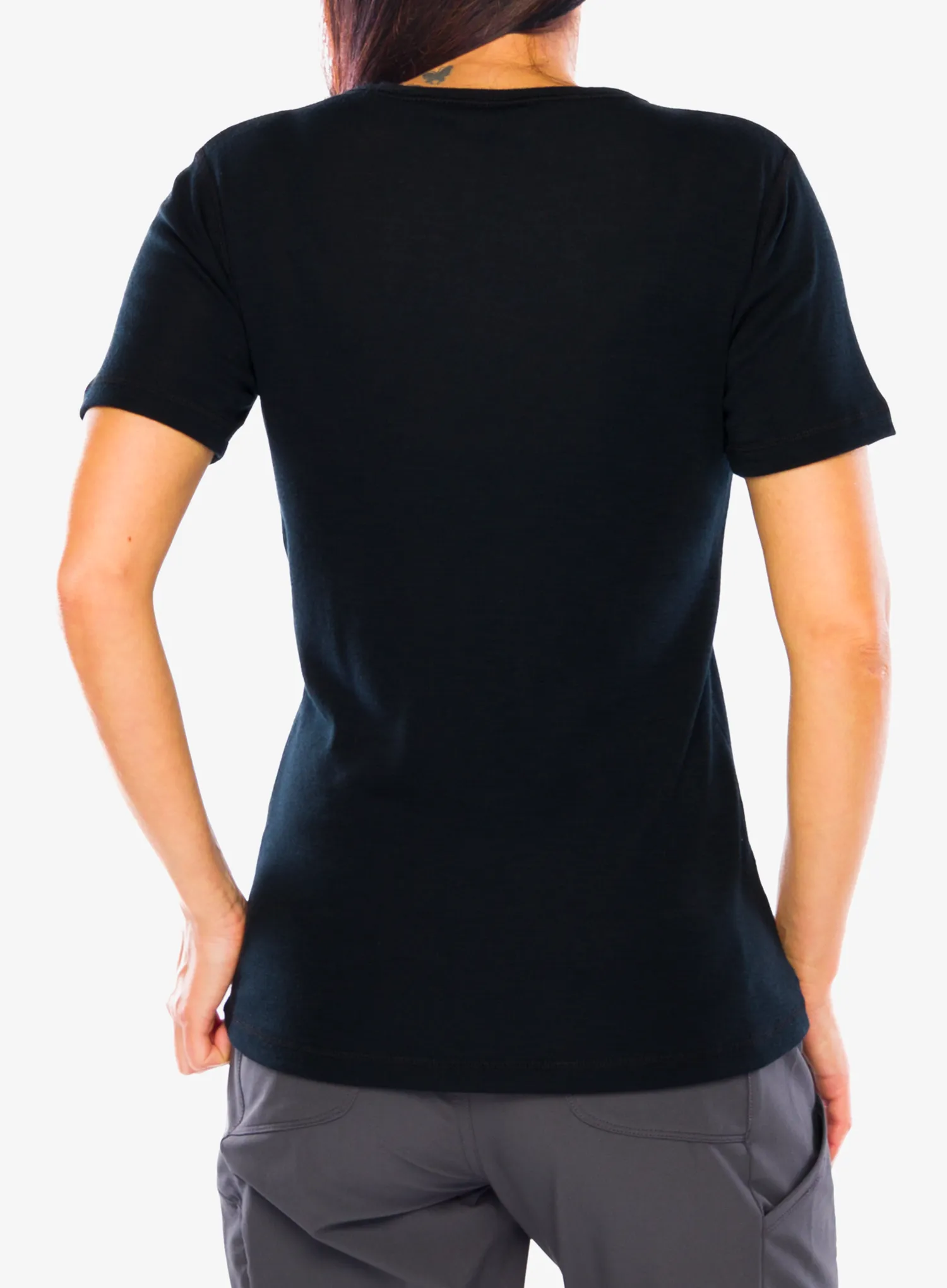 Funkčné tričko dámske Dovre 100% Merino Wool - black