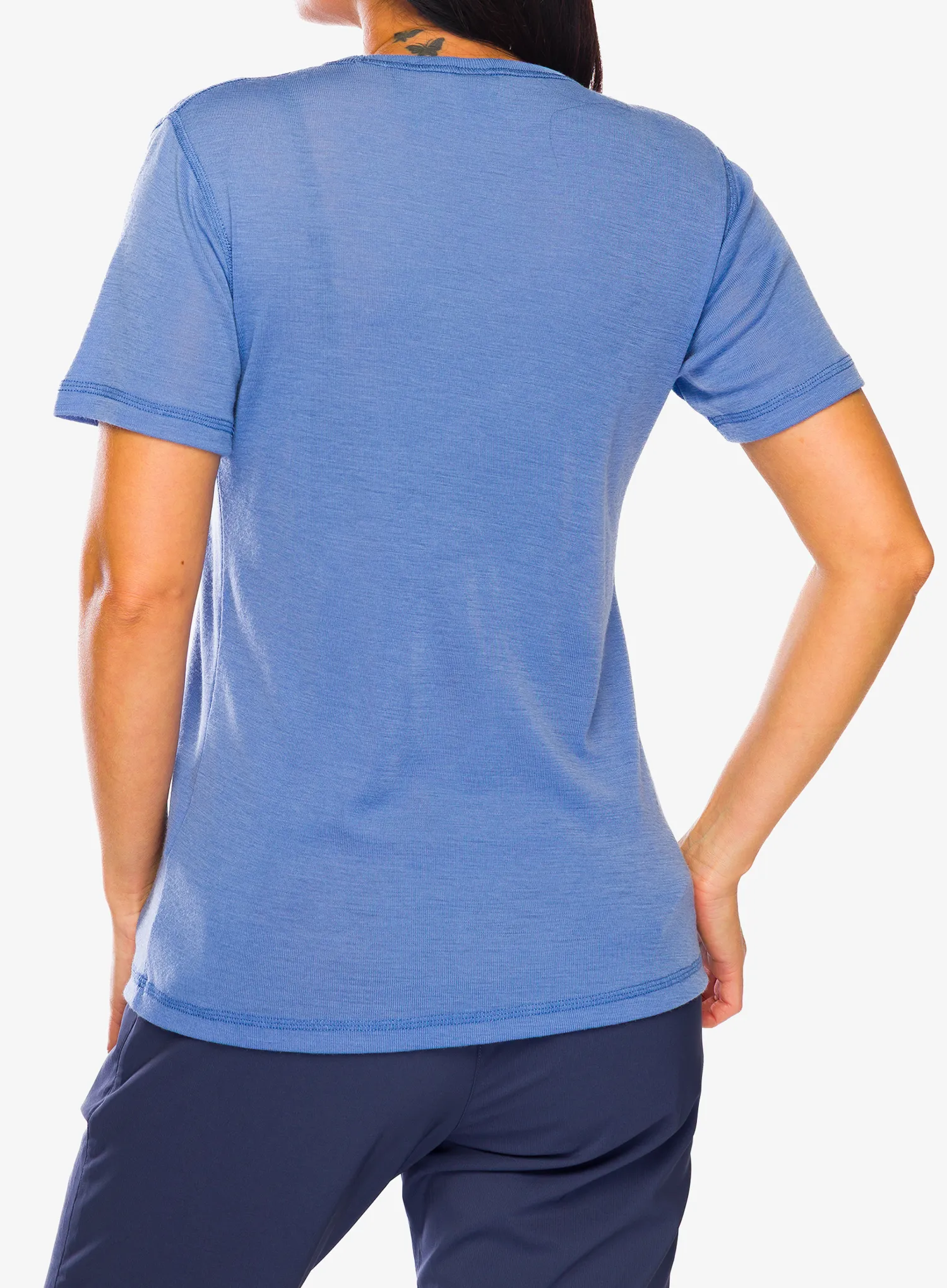Funkčné tričko dámske Dovre 100% Merino Wool - blue