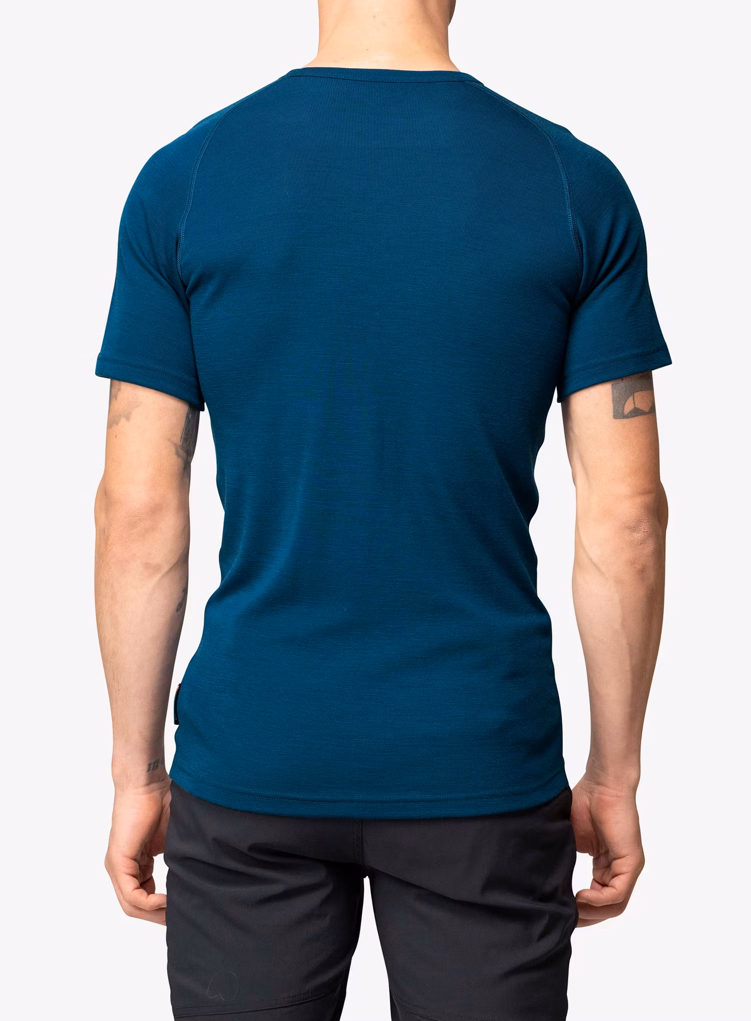 Funkčné tričko Devold Lauparen Merino 190 Base Tee - flood