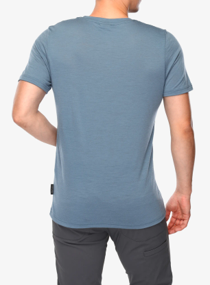 Funkčné tričko Dovre 100% Merino Wool Light - blue
