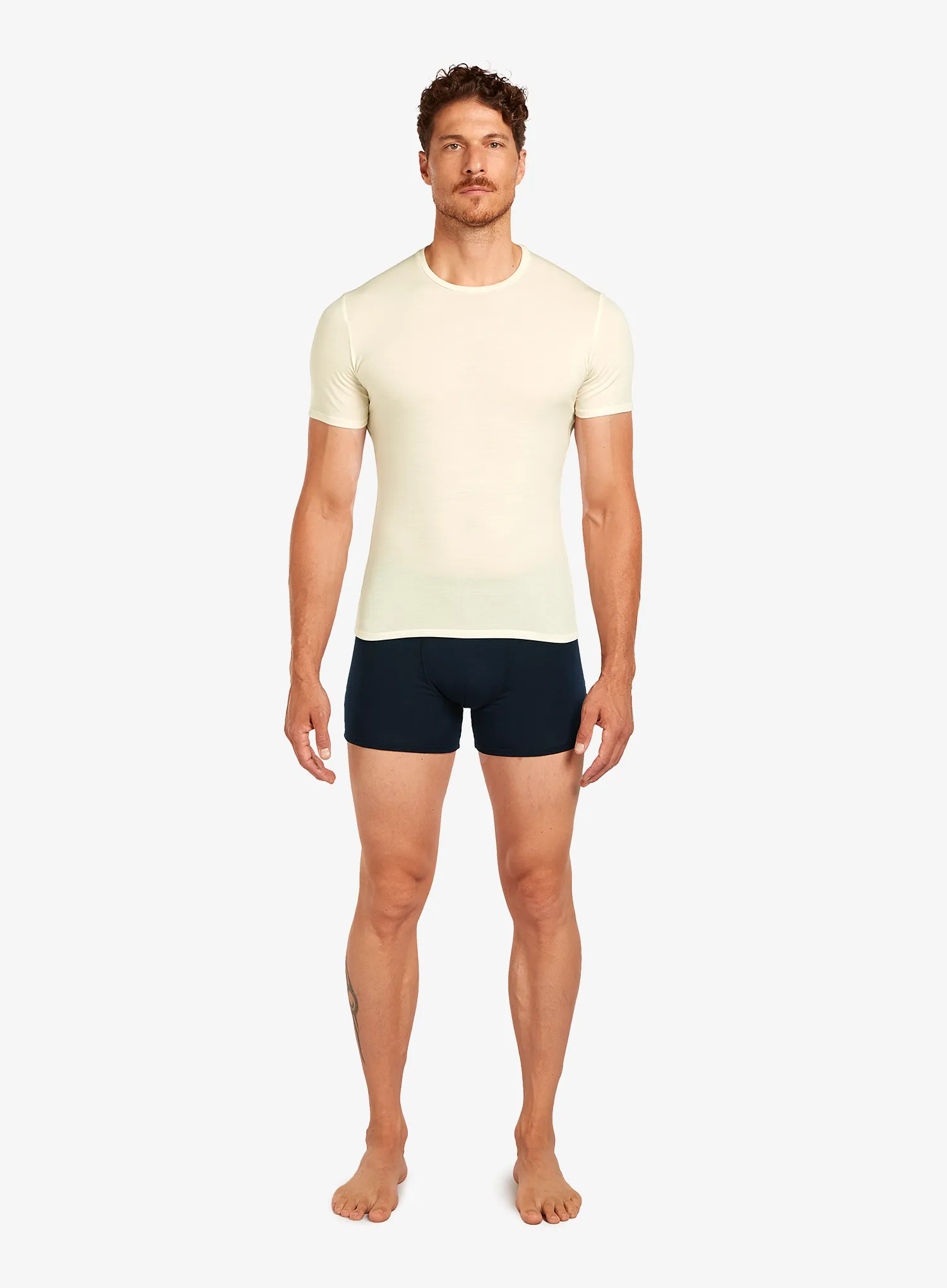 Funkčné tričko Icebreaker Anatomica S/S Crewe - undyed