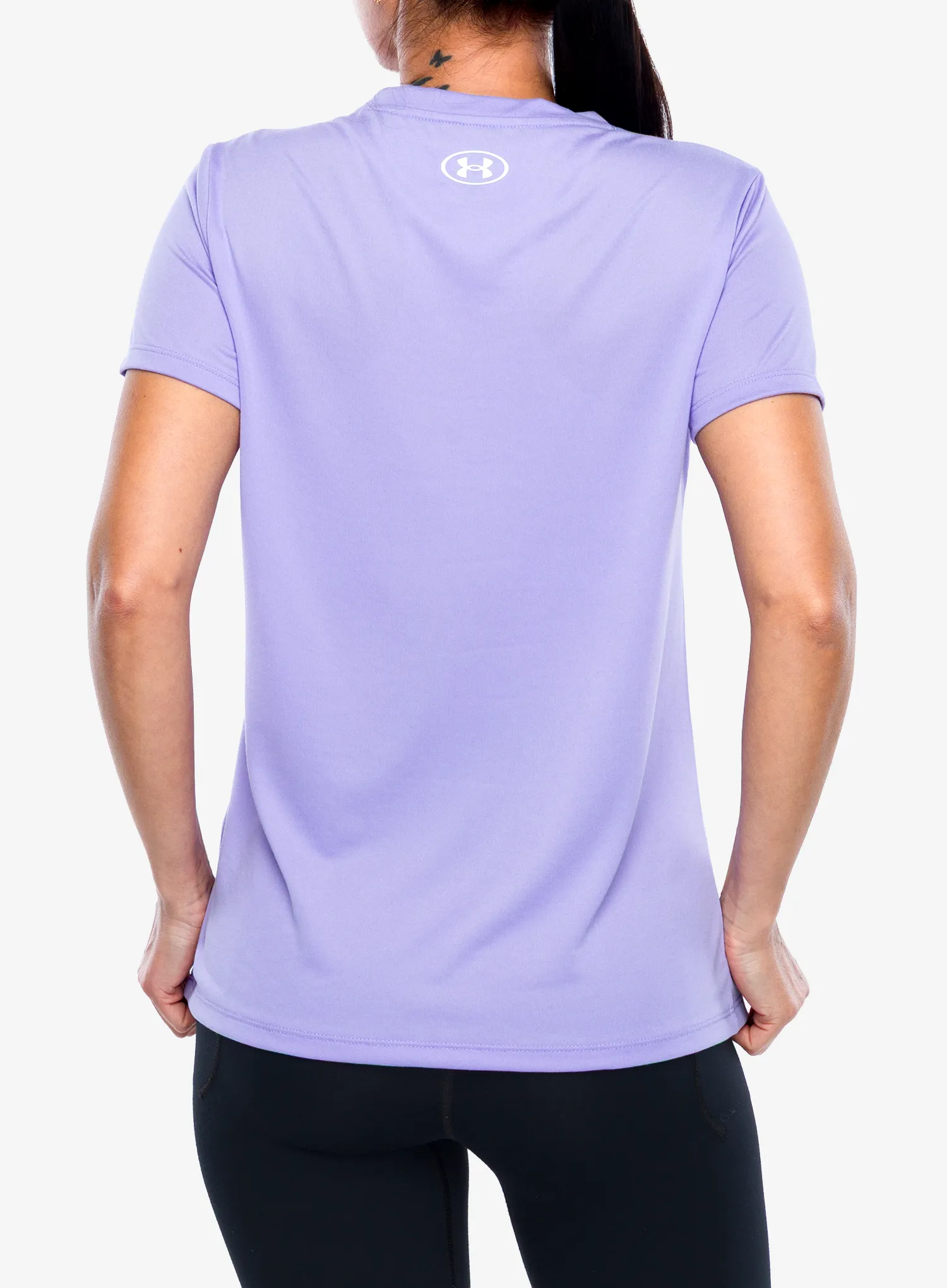 Dámske športové tričko Under Armour UA Tech SSV - transparent/white