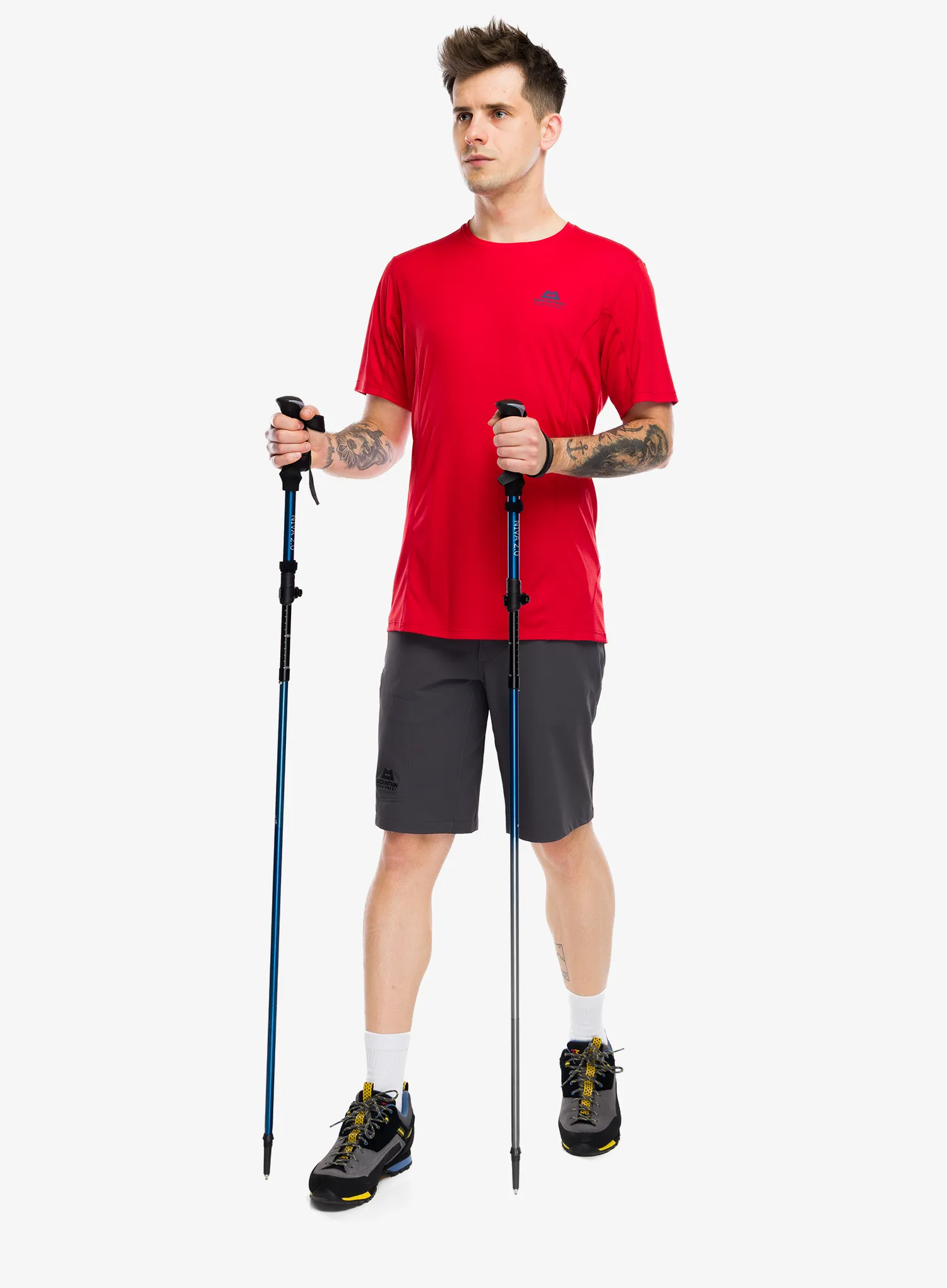 Tréningové tričko Mountain Equipment Ignis Tee -  chili red