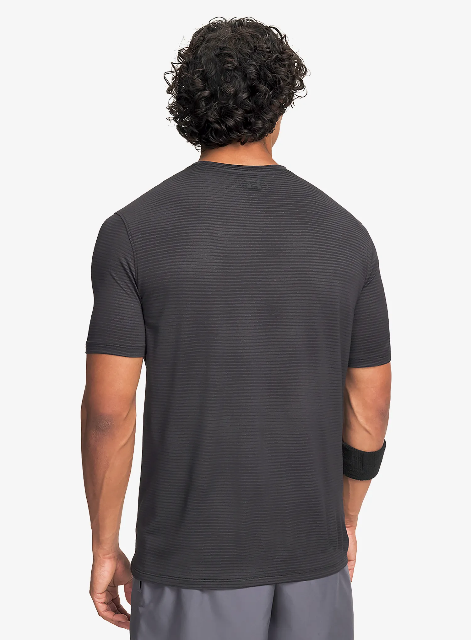Tréningové tričko Under Armour Tech Vent VHS Jacquard SS - black/black