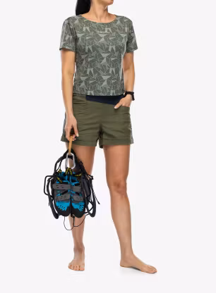 Lezecké tričko dámske La Sportiva Dimension T-Shirt - cypress