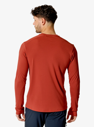 Tričko s dlhými rukávmi Rab Force LS Tee - tuscan red