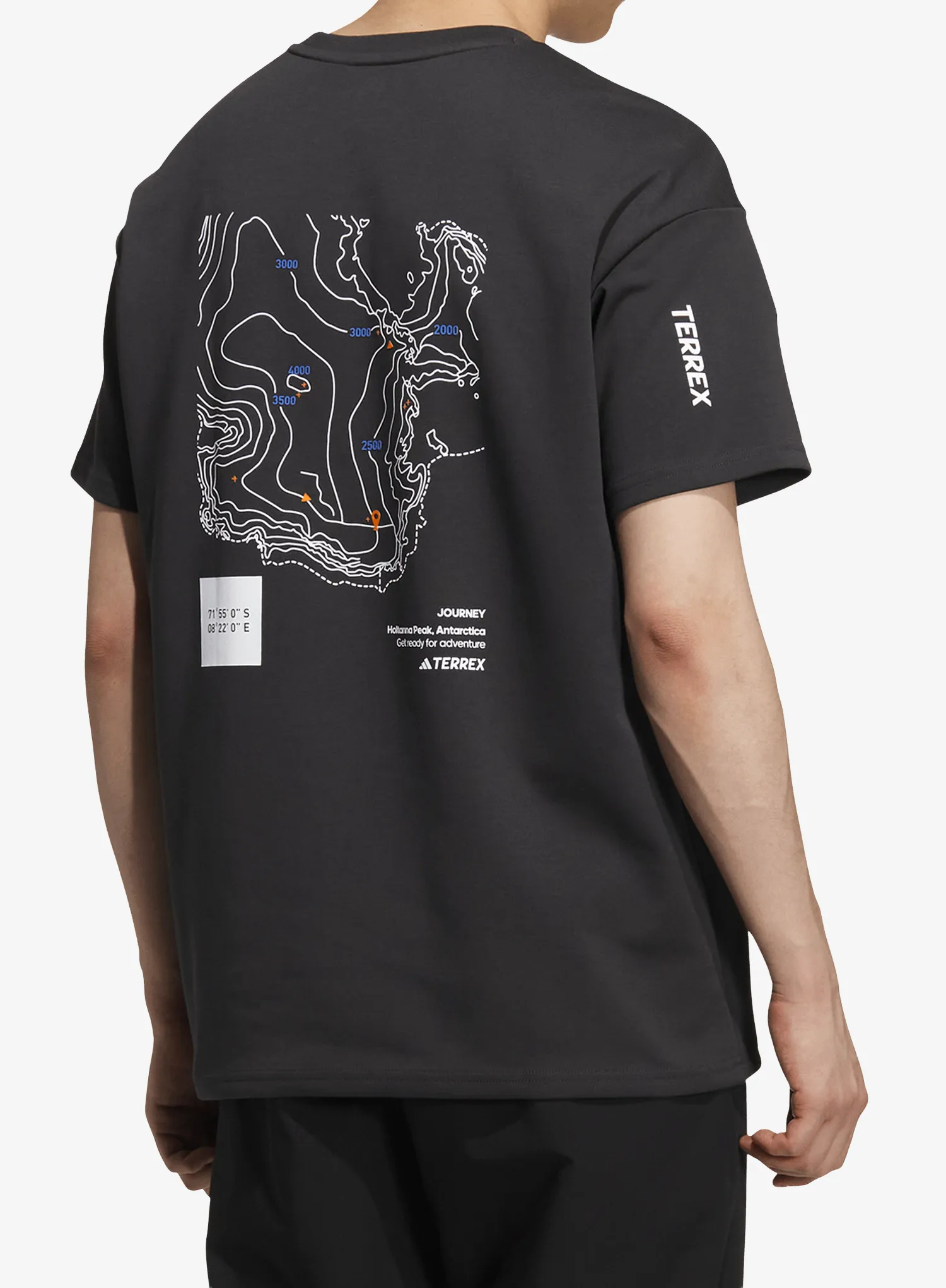 Tričko s potlačou adidas TERREX Xploric Graphic T-shirt - carbon