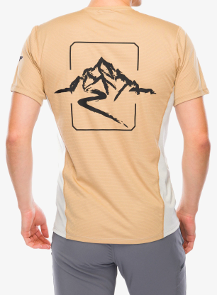 Tričko s potlačou Columbia Cirque River Pro S/S Graphic Crew - canoe