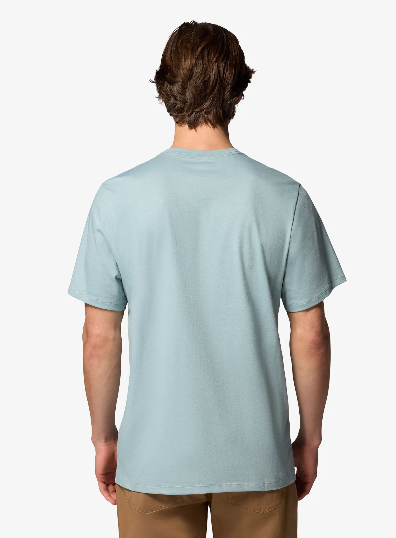 Tričko s potlačou Columbia CSC Seasonal Graphic Tee - c.blue/heavenly stacked gem