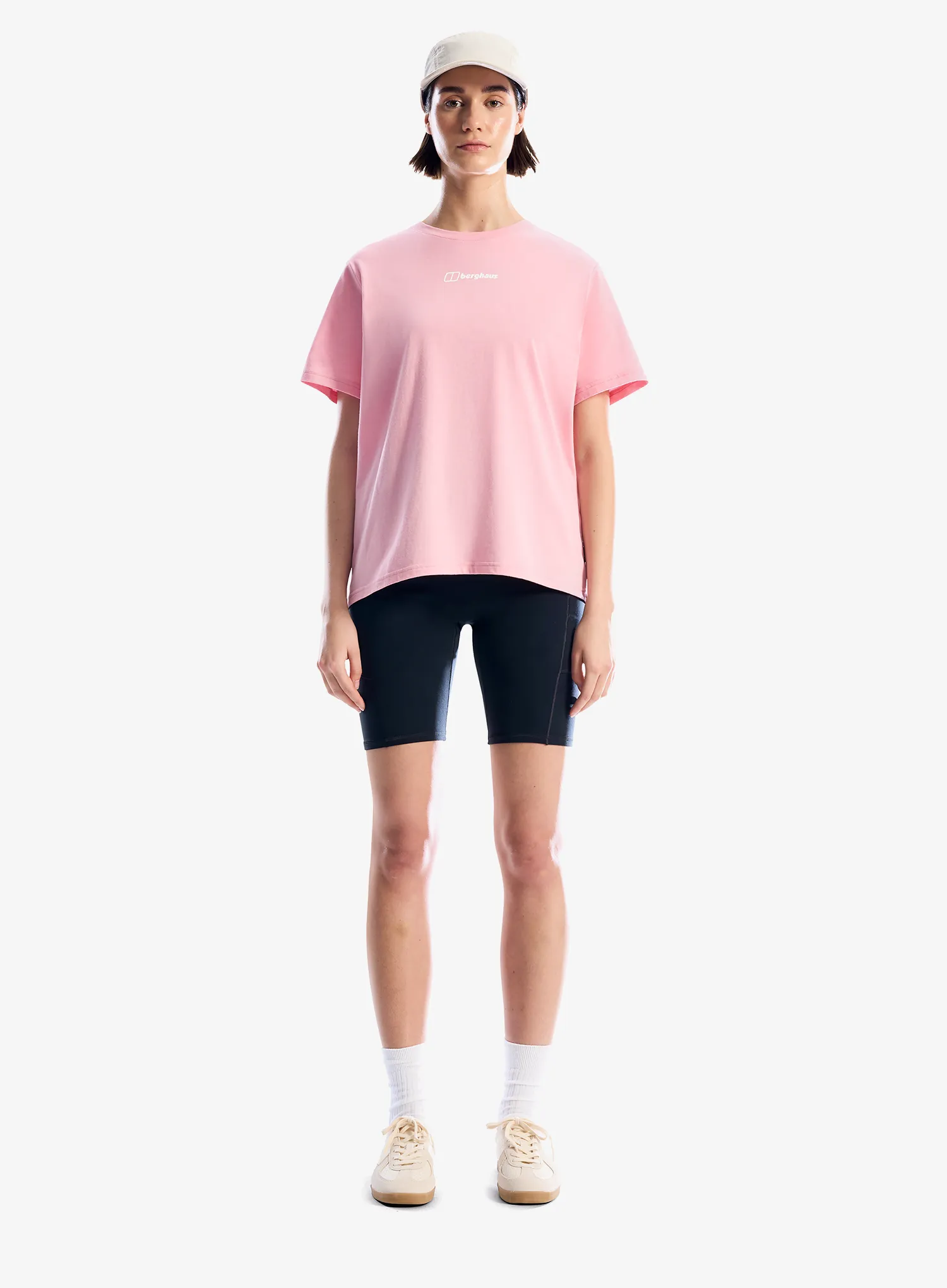 Tričko s potlačou dámske Berghaus Nature Essential Tee Af - pink lake