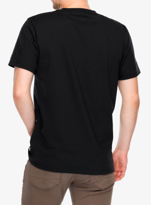 Tričko s potlačou Fjallraven Multicolor Logo T-shirt - black