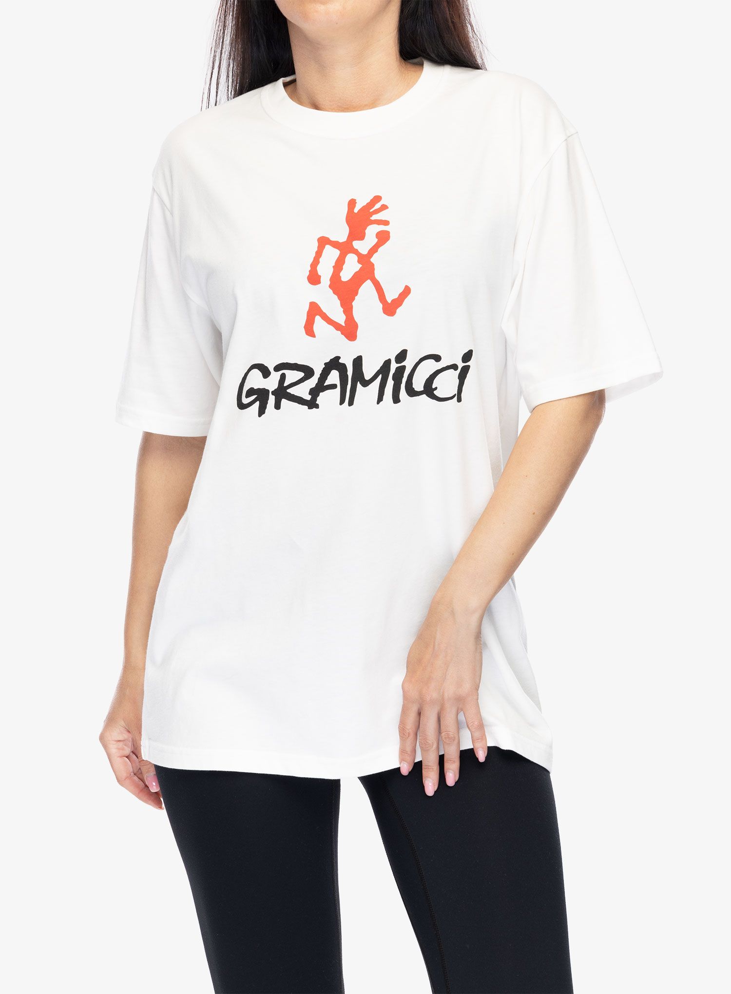Tričko s potlačou Gramicci Gramicci Logo Tee - white