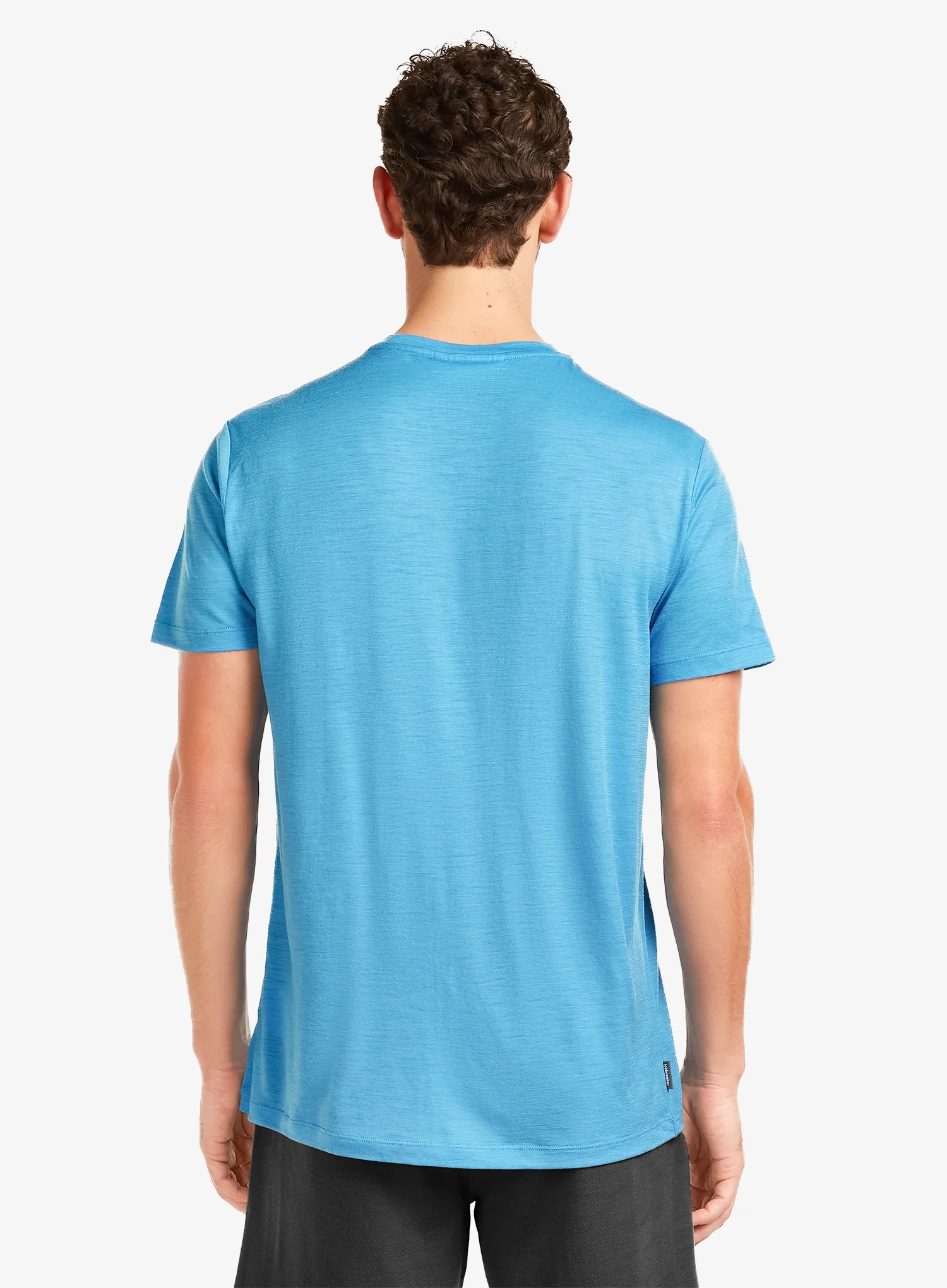 Tričko s potlačou Icebreaker Merino 150 Tech Lite SS Tee Range Stripes - arctic