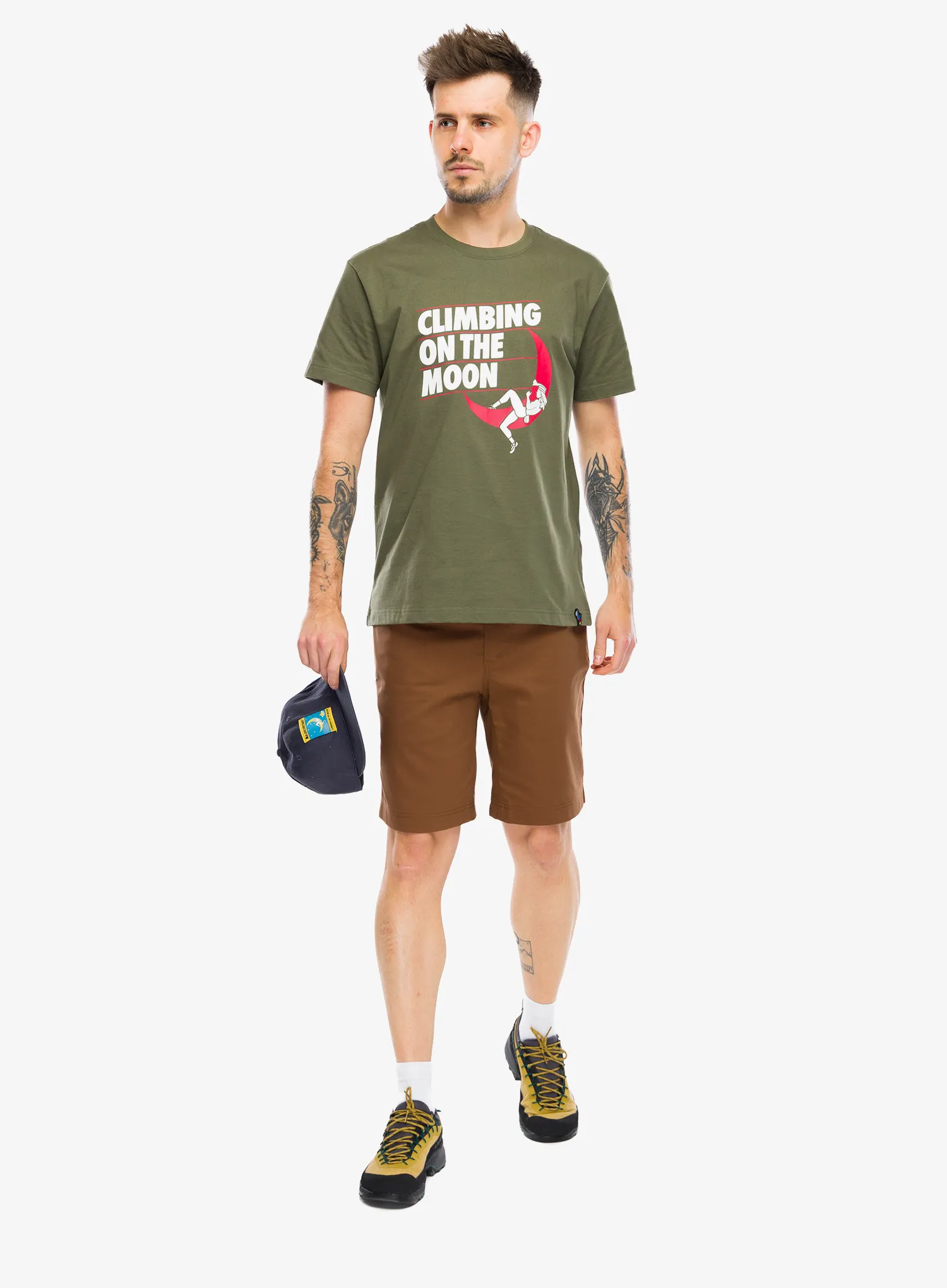 Tričko s potlačou La Sportiva Moon Rock T-Shirt - cypress/chalk