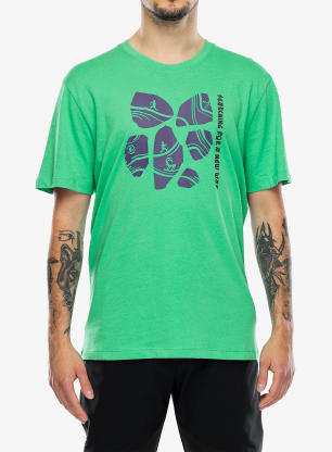 Tričko s potlačou Montura Limestone T-Shirt - vibe green