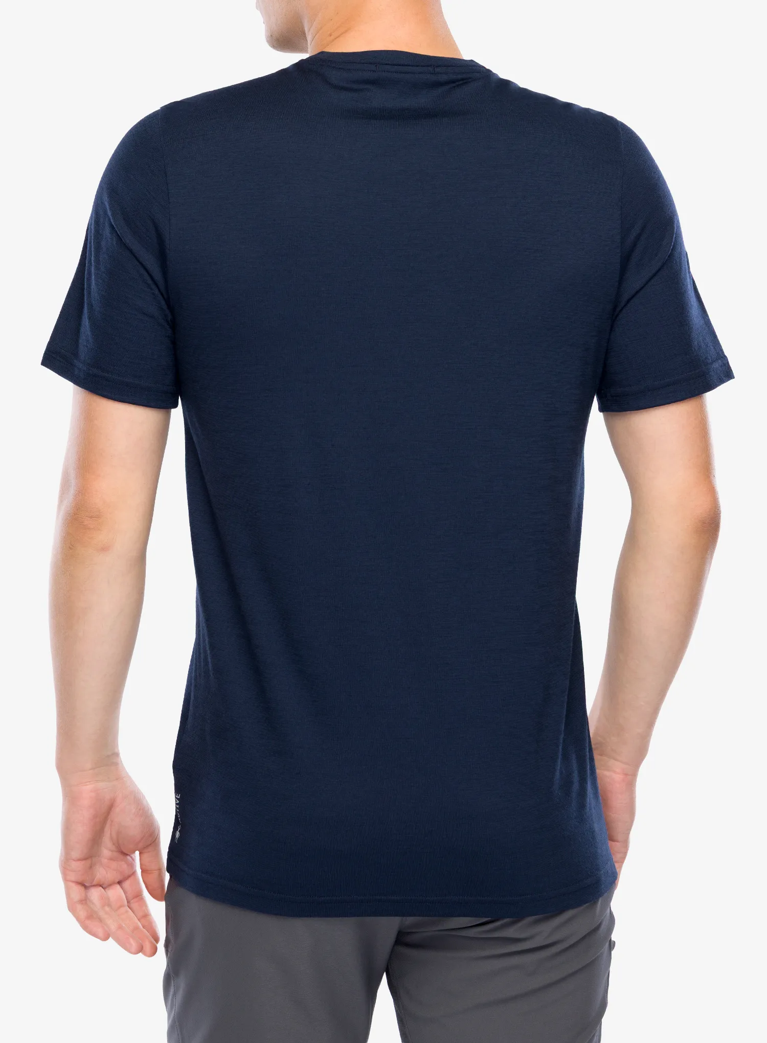 Tričko s potlačou Smartwool Mountain Sunrise Active Short Sleeve Graphic Tee - deep navy