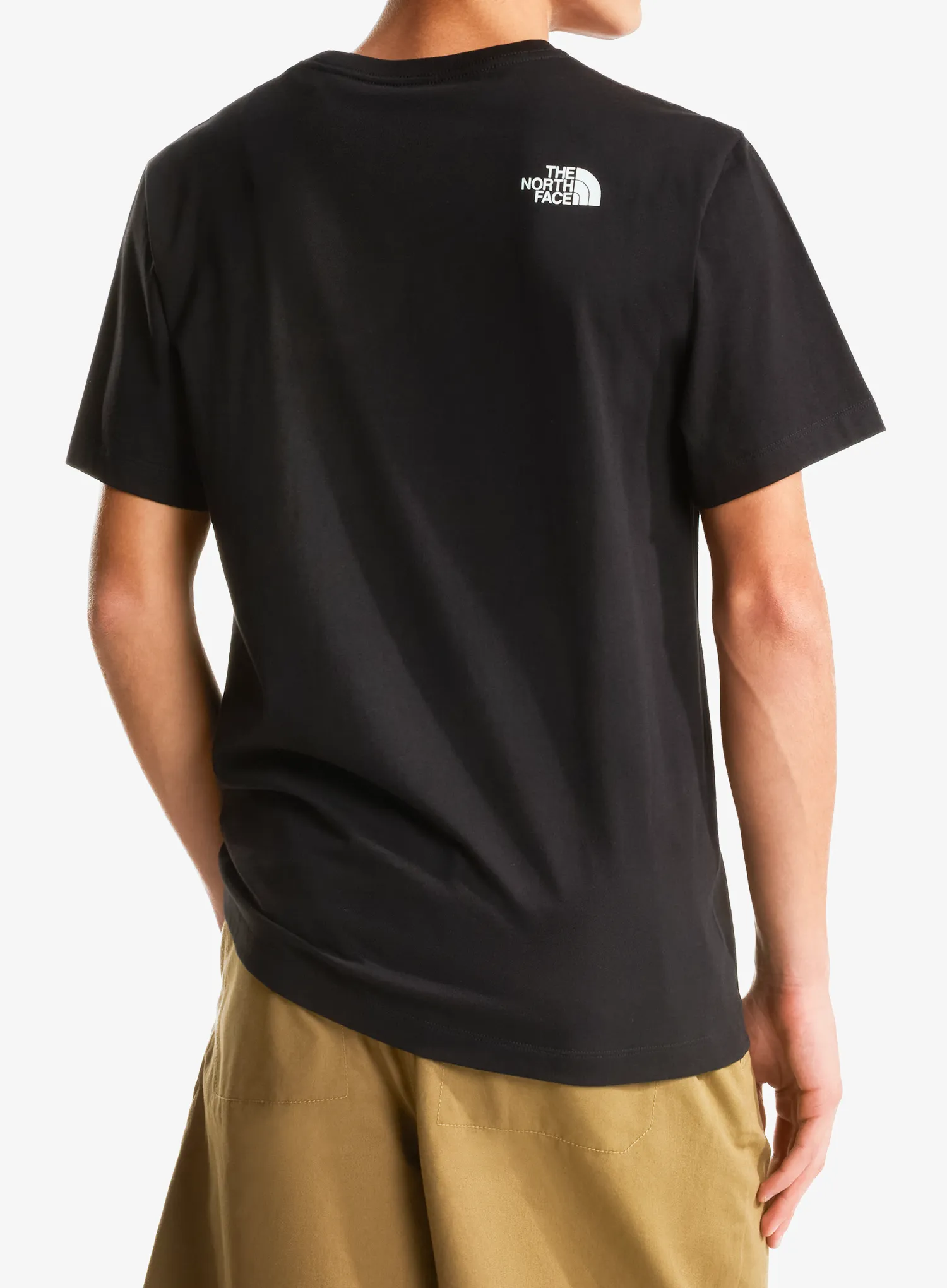 Tričko s potlačou The North Face Mountain Line Regular SS Tee - tnf black