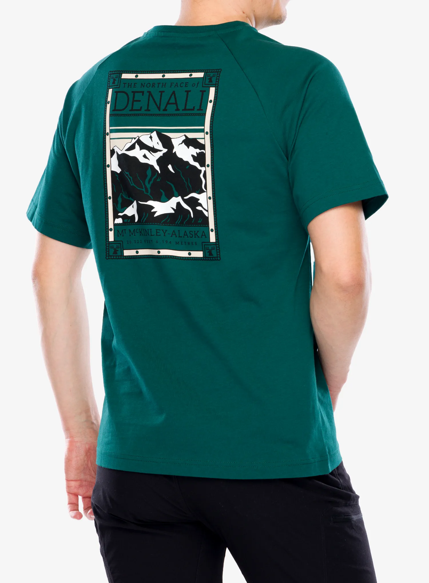 Tričko s potlačou The North Face S/S North Faces Tee - deep nori