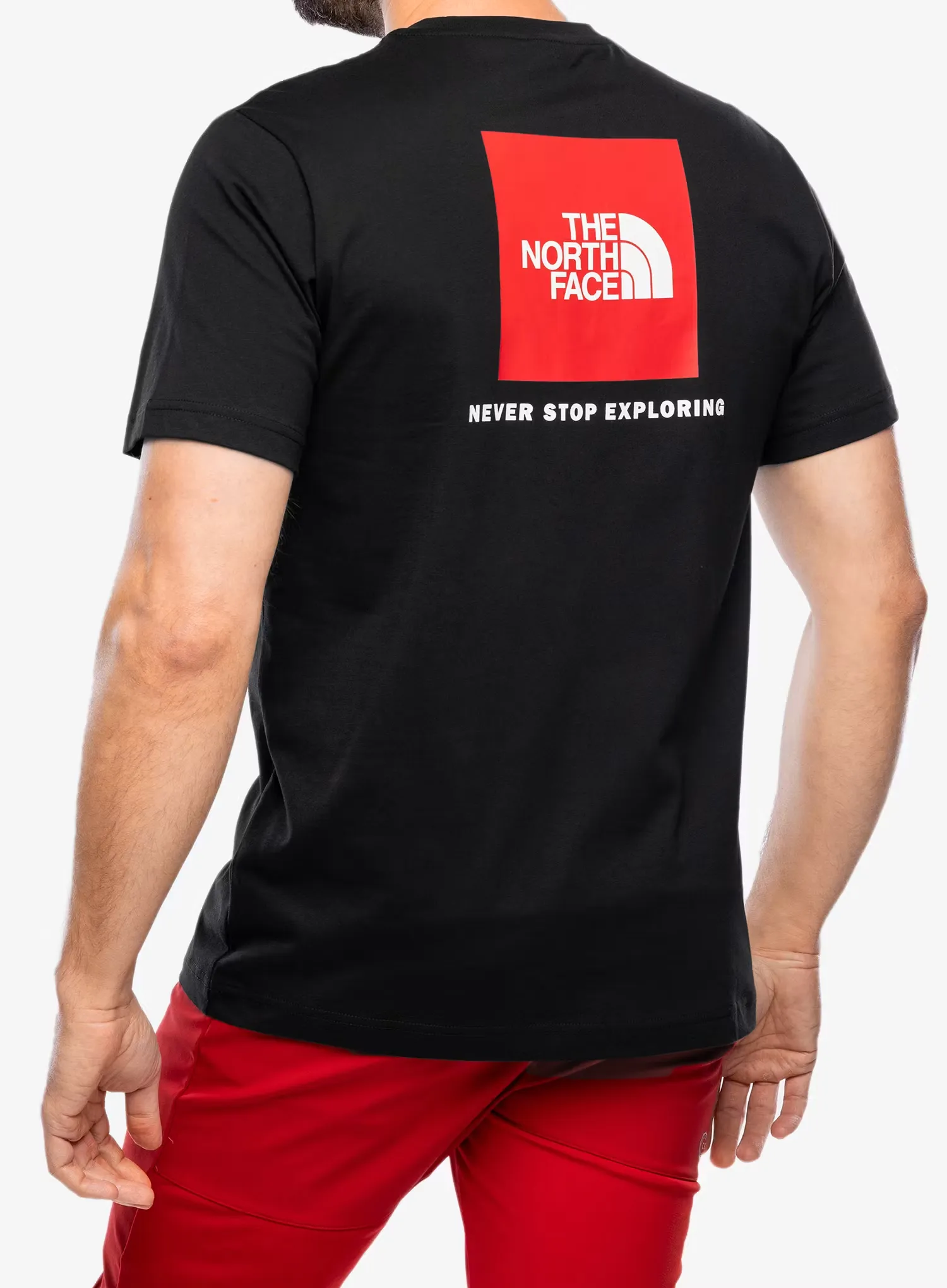 Tričko s potlačou The North Face S/S Redbox Tee - tnf black