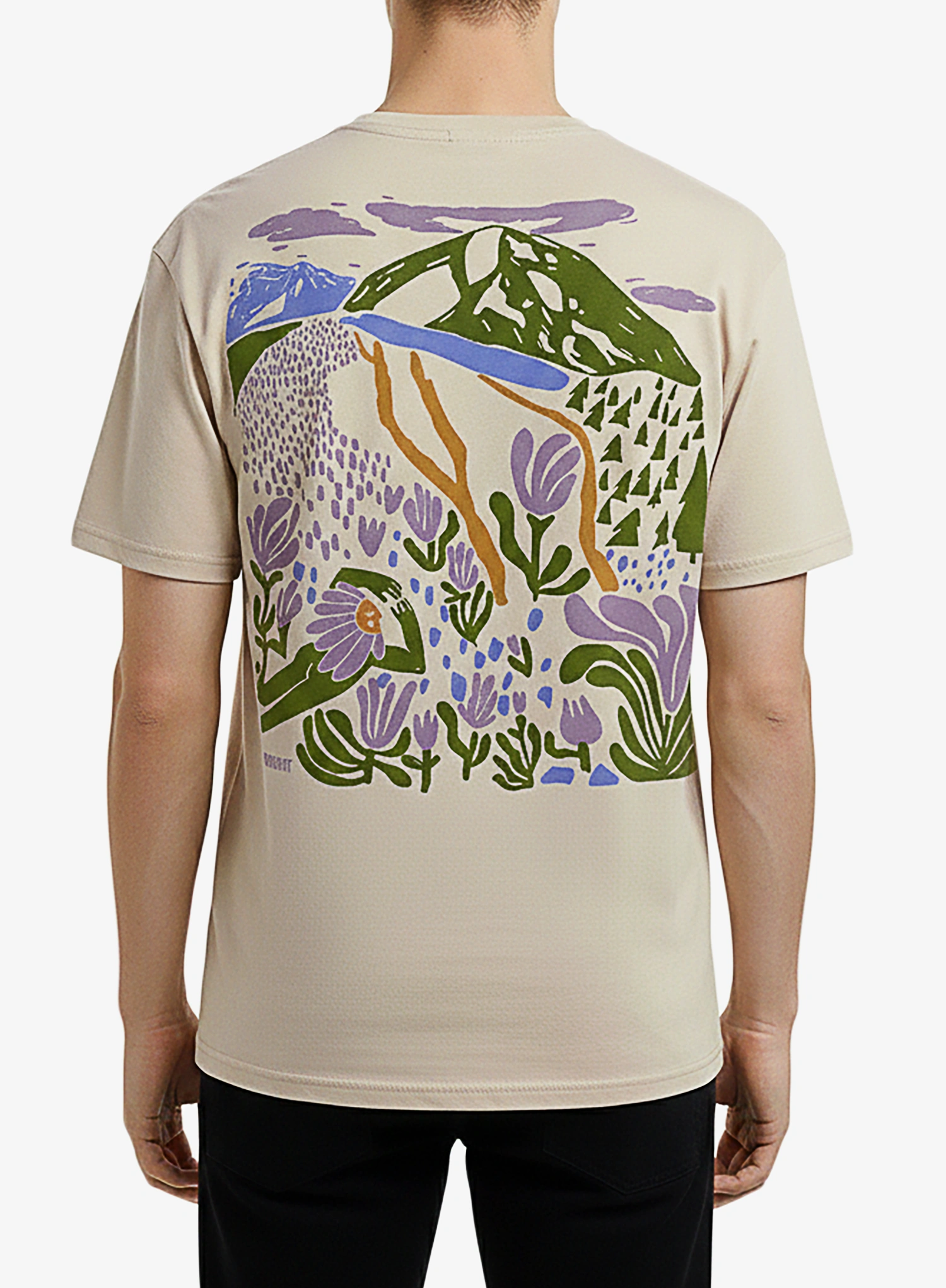Tričko s potlačou Turbat Krokusy T-Shirt - bog lime