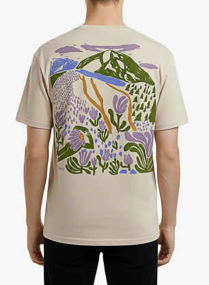 Tričko s potlačou Turbat Krokusy T-Shirt - bog lime