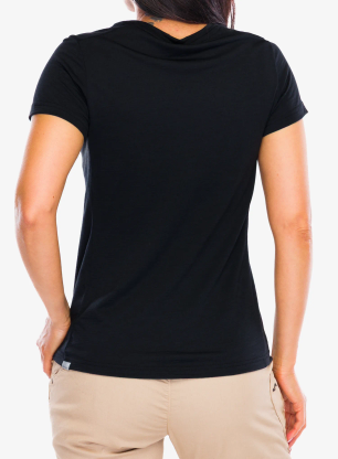 Dámske merino tričko Houdini Desoli Tee - true black