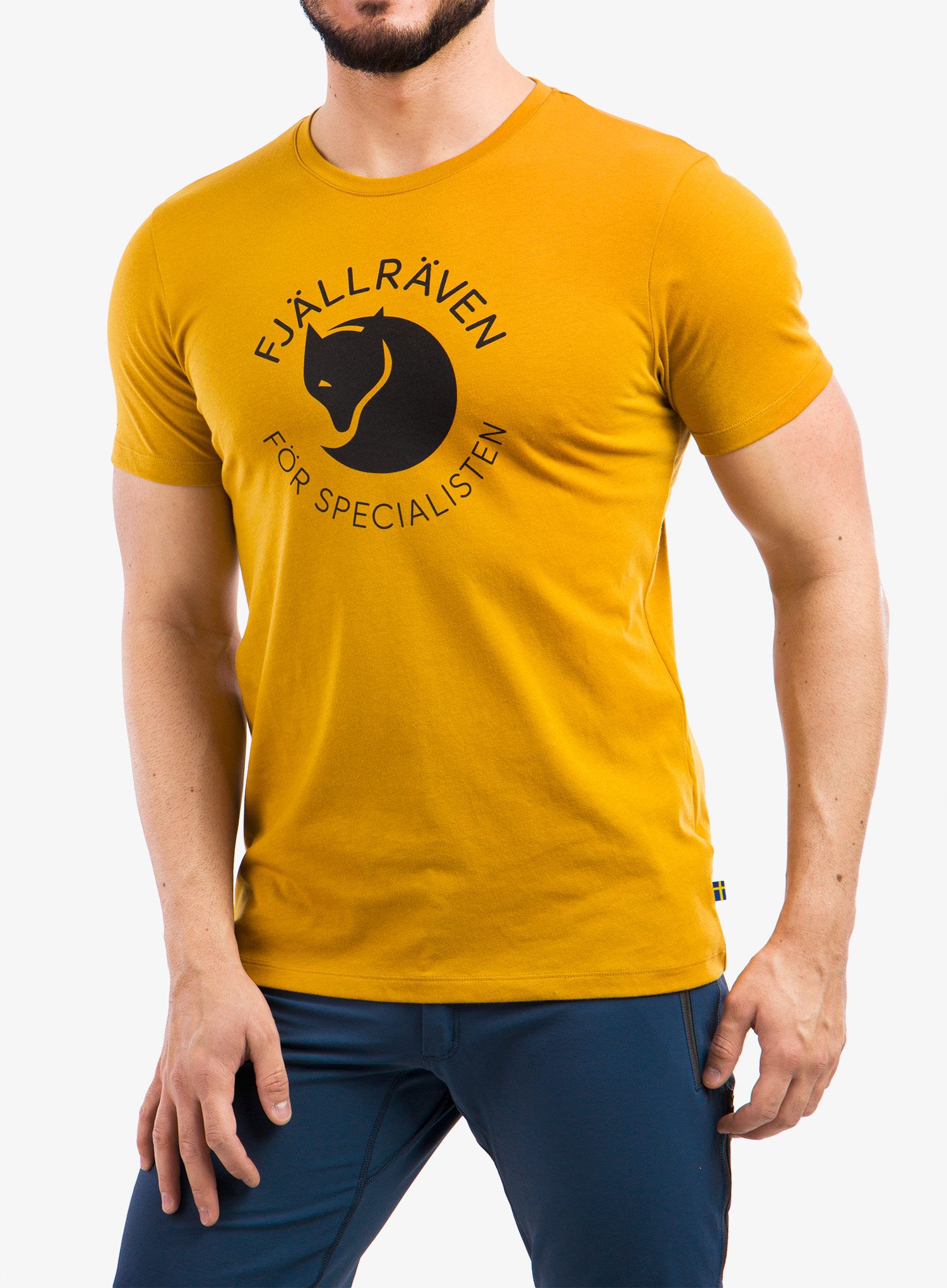 Bavlnené tričko Fjallraven Fjallraven Fox T-shirt - acorn