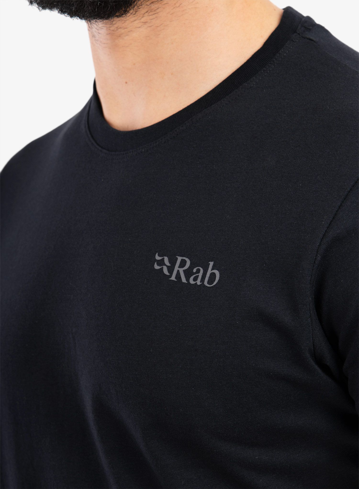 Bavlnené tričko Rab Stance Mountain Peak Tee - beluga