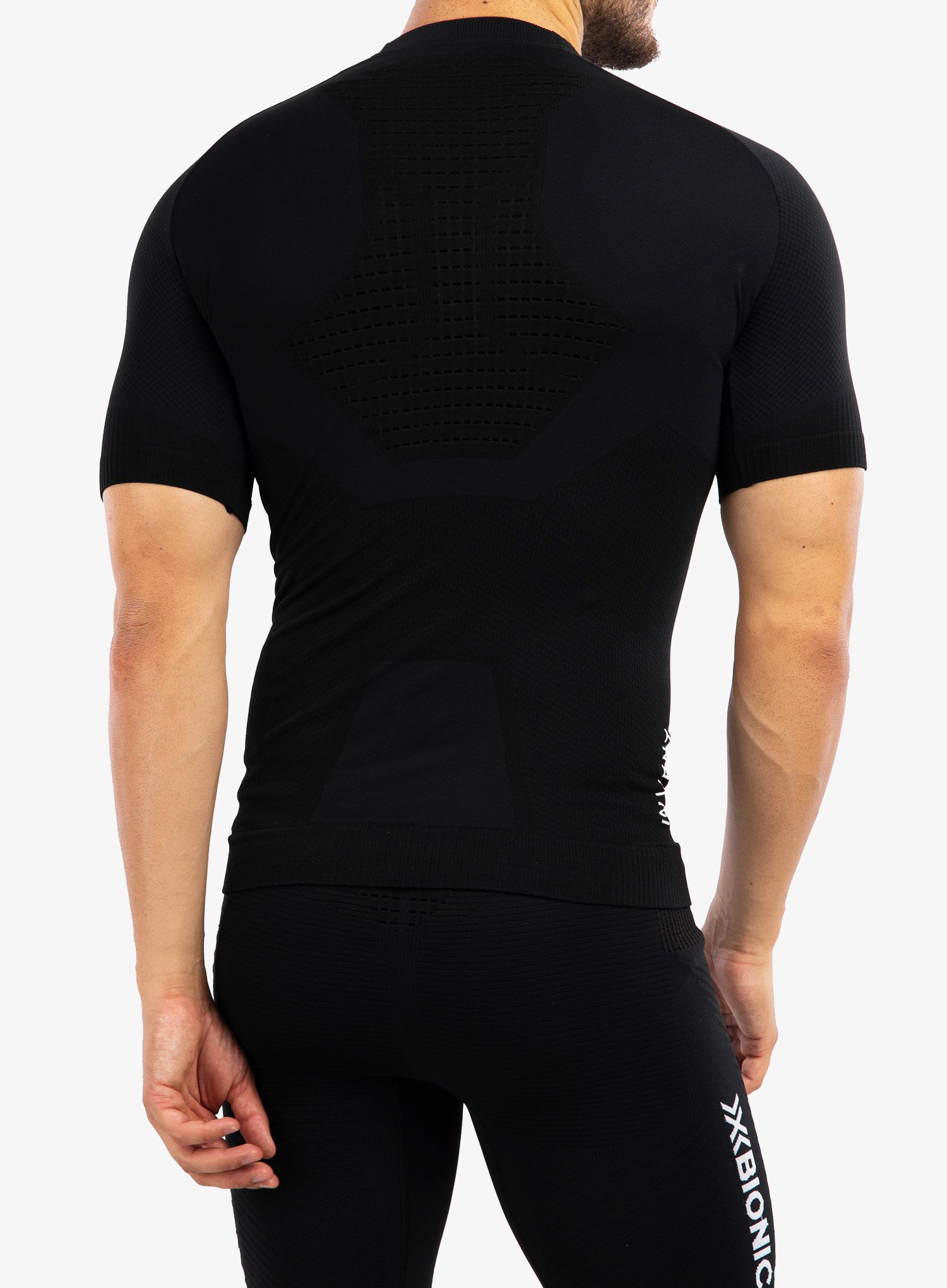 Bežecké tričko pánske X-Bionic Regulator Run Speed Shirt Sh Sl Men - opal black/arctic white