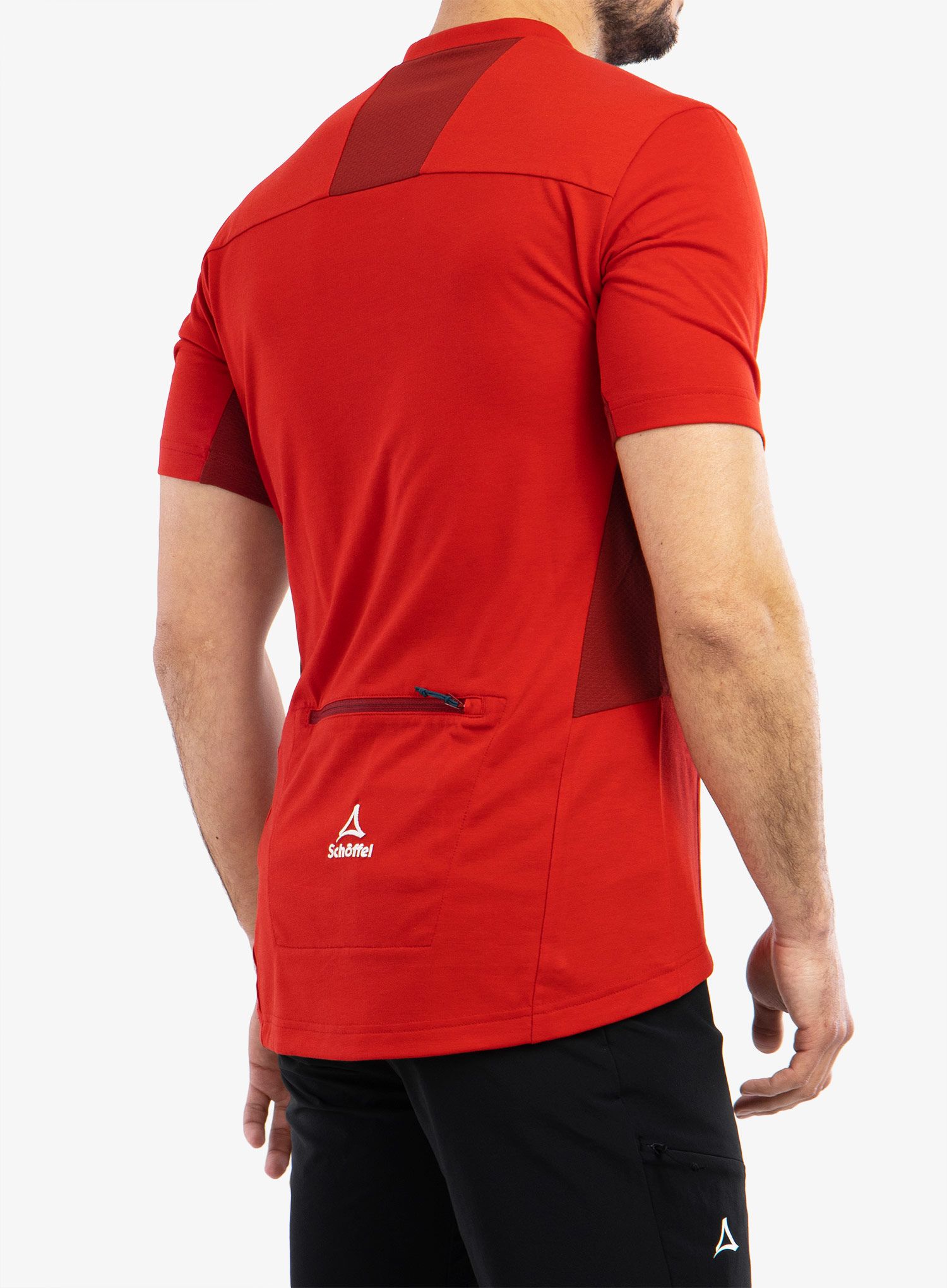 Cyklistické tričko Schoffel Shirt Alpe Adria M - goji berry