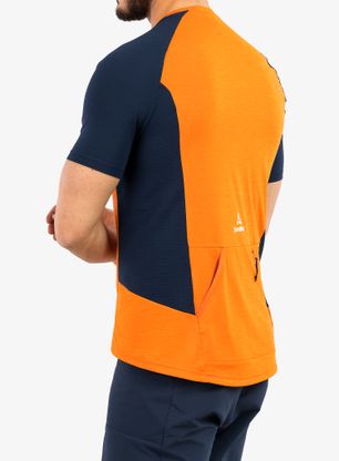 Cyklistické tričko Schoffel Shirt Auvergne M - orange blaze
