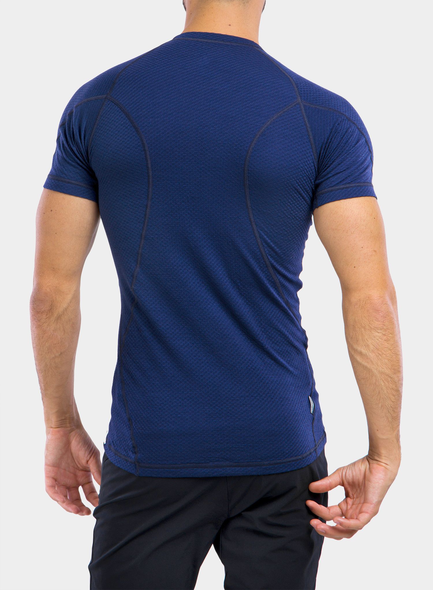 Pánske funkčné tričko Sensor Merino DF Tee S/S - deep blue