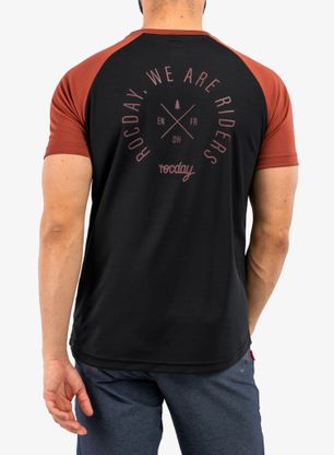Tričko s potlačou Rocday Roost - black/red