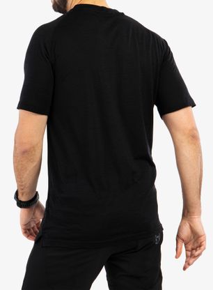 Tričko s potlačou Sensor Merino Air PT Summit - black