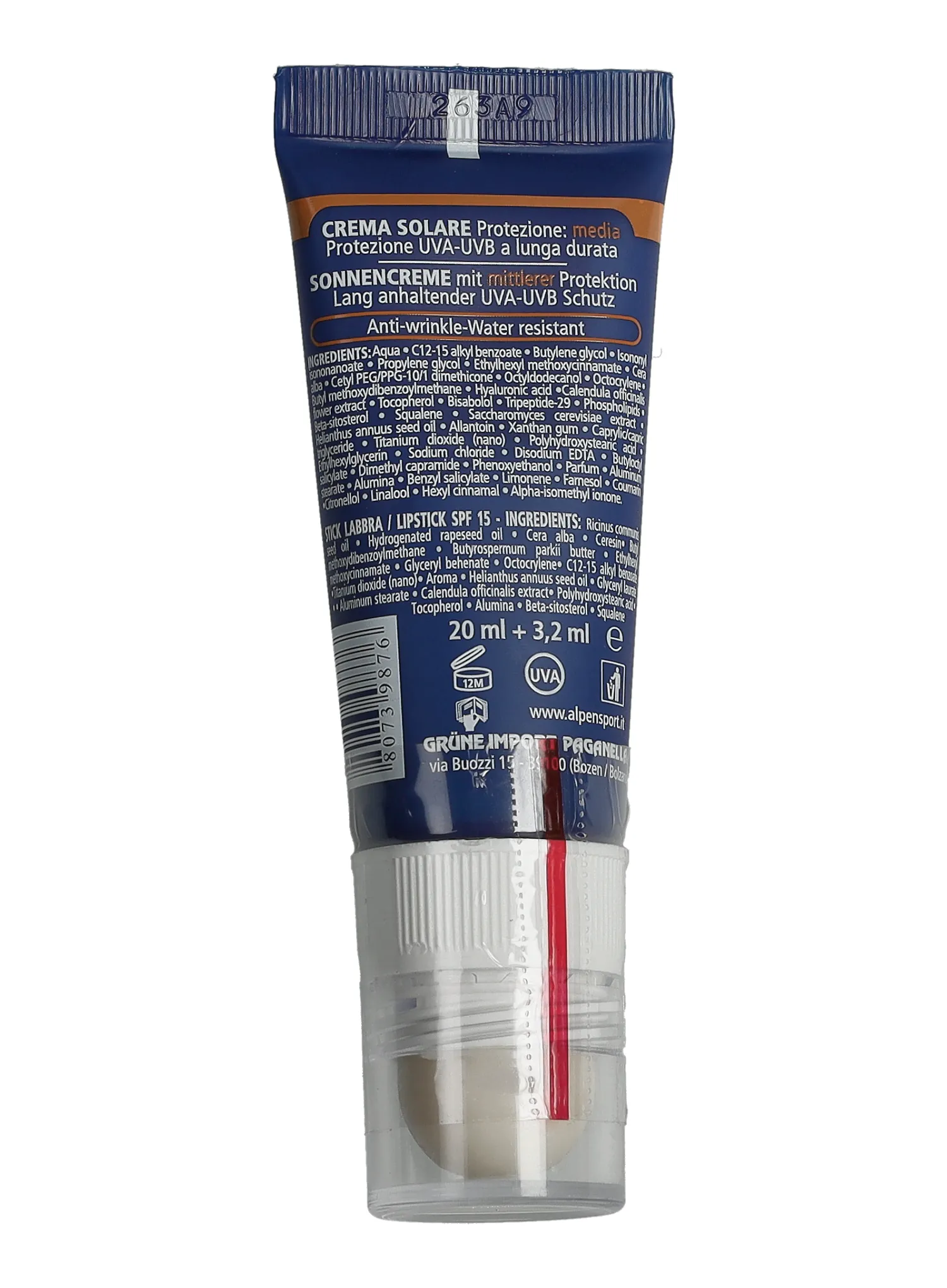 Krém s filtrom Alpen Sun Combi SPF 15 23,2 ml