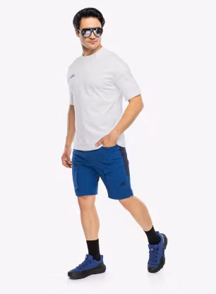 Kraťasy Mammut Zinal Hybrid Shorts - tschiel/marine