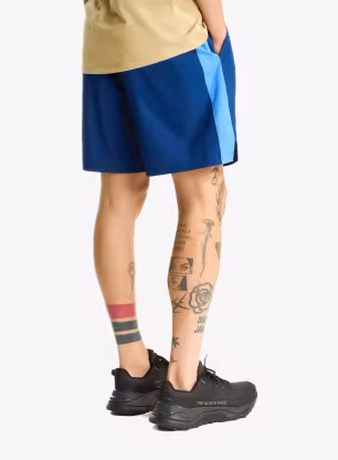 Kraťasy The North Face 24/7 Color Block Shorts - blue/marina blue