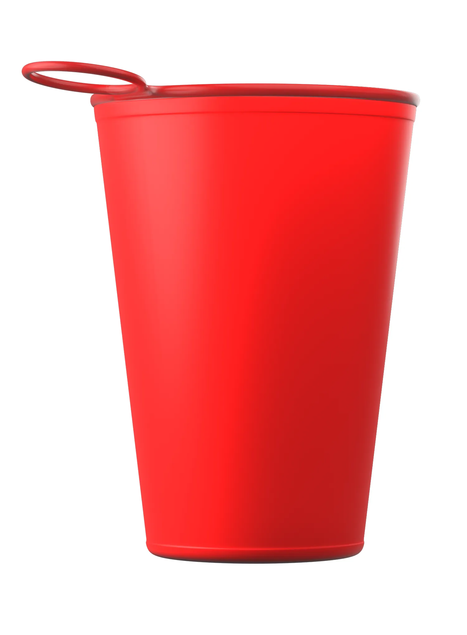 Skladací pohár Compressport Fast Cup 200 ml - red