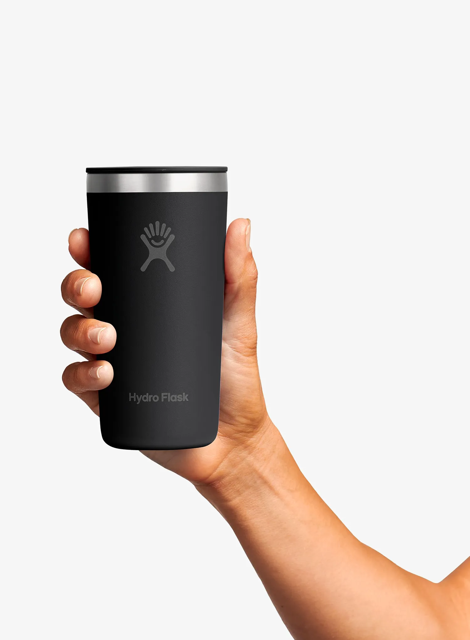 Termohrnček Hydro Flask 12 Oz All Around Tumbler Press-In Lid (355 ml) - black