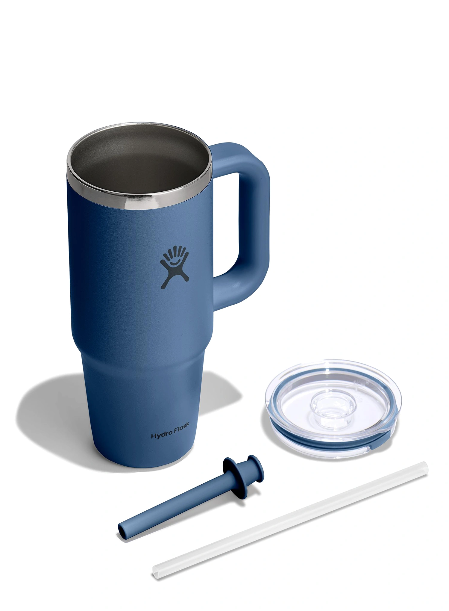 Termohrnček Hydro Flask 24 Oz  Travel Tumbler Clear Lid (710 ml) - harbor blue