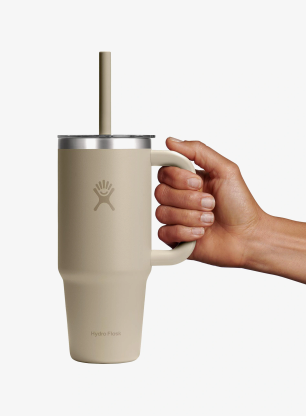 Termohrnček Hydro Flask 24 Oz Travel Tumbler Clear Lid (710 ml) - oat