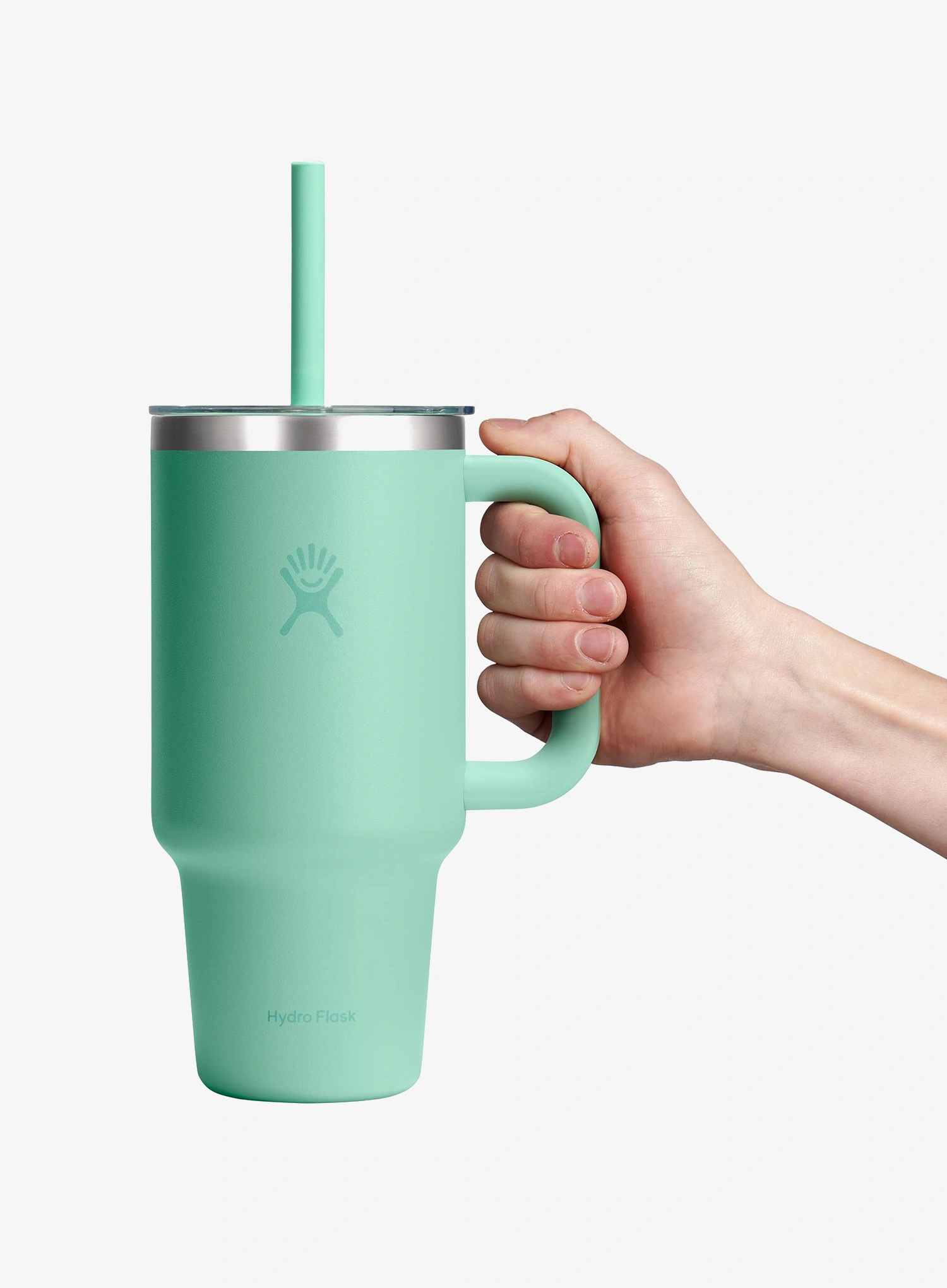 Termohrnček Hydro Flask 32 Oz Travel Tumbler Clear Lid (946 ml) - mermaid green