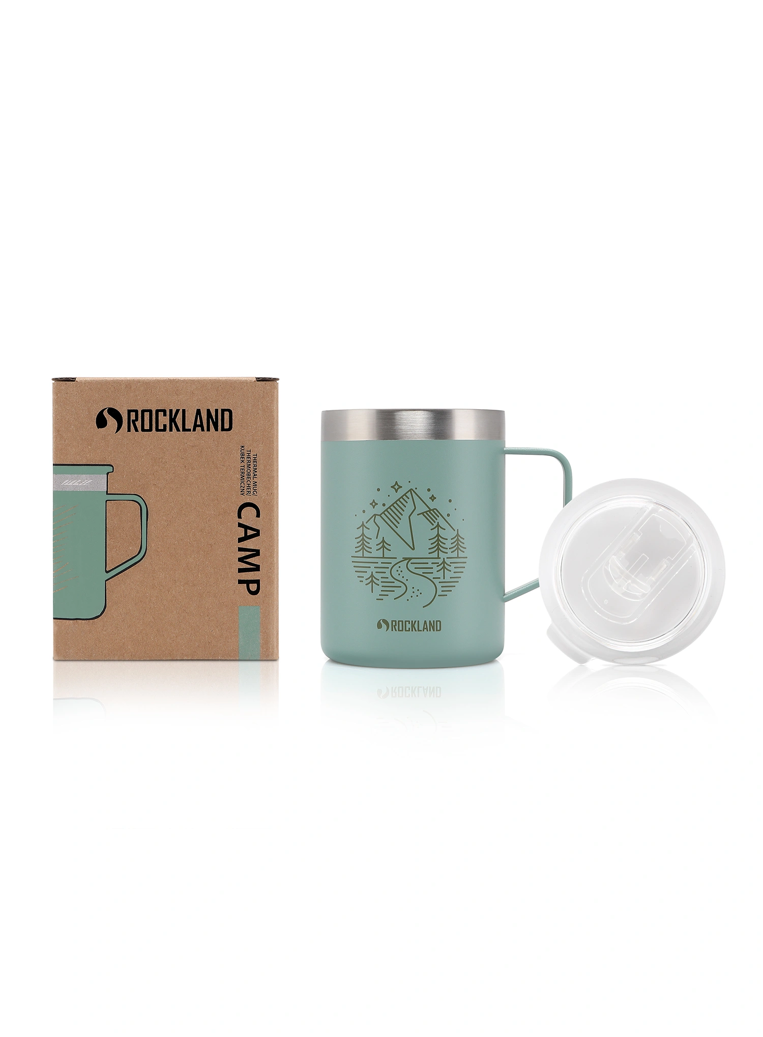Termohrnček Rockland Camp Mug (0,42 l) - green